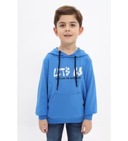 Toontoy Erkek Çocuk Baskılı Sweatshirt (Saks)