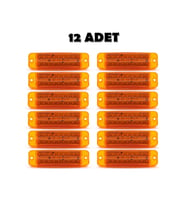 Parmak Led Çift Sıra 12-24 Volt 12 Adet