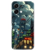 Oppo A6 Pro Kılıf Boutique Baskılı Resimli Train Pcode -049