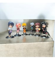 VIP NARUTO 6 LI KARAKTER SET BİBLO 10 CM NARUTA OYUNCAKLARI NARUTA KARAKTERLERİ FULL SET NARUTA