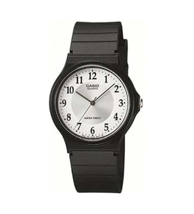 CASIO MQ-24-7B3LDF SİYAH SİLİKON KORDON RAKAMLI UNISEX KOL SAATİ
