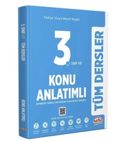Editör 3. Sınıf Tüm Dersler Maarif Model Konu Anlatımlı