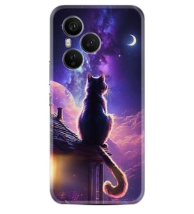 Honor 400 Pro Kılıf Boutique Baskılı Resimli Damdaki Kedi Pcode -091