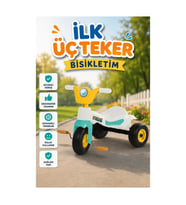 2608 OYUNCAK İLK ÜÇ TEKERLEKLİ BİSİKLETİM PVC