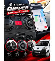 Peugeot Bipper Araç Içi Premium Telefon Tutucu - Araba Telefon Tutacağı Havalandırma Için