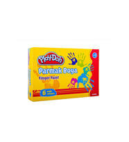Play-doh Parmak Boyası 6 Renk 30 ml Play-pr001