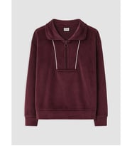 LCW Kids Mürdüm Kadife Kız Çocuk Sweatshirt