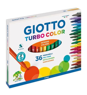 GIOTTO TURBO COLOR KEÇELİ KALEM 36 LI 418000