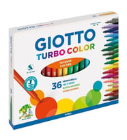 GIOTTO TURBO COLOR KEÇELİ KALEM 36 LI 418000