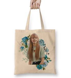 Blackpink Lisa 04 Bez Çanta Uzun Saplı
