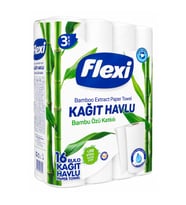 Flexi Kagıt Havlu 3 Katlı 16 Rulo