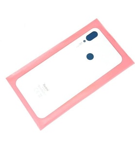 Redmi Note 7 Arka Pil Batarya Kapağı (Cam) Beyaz