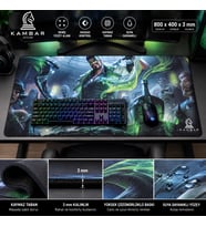 KAMBAR Oyun Büyük Boy Gaming Mouse Pad – 800 × 400 × 3 mm