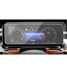 Mercedes S400 12.3 İnç Dijital Gösterge Mat Ekran Koruyucu (Şeffaf)