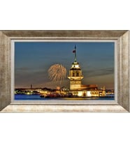 GÜMÜŞ ÇERÇEVELİ TABLO N1223