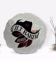 BK Gift Kişiye Özel İsimli Cilt Bakım Uzmanı Tasarımlı Dekoratif Kırlent Yastık-2