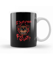 I Survived Five Nights At Freddy's Pizzeria Five Nights At Freddys Kupa Bardak Porselen