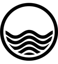 Miyrem Sticker Serisi Dalgalı Desen  Sticker (Siyah)