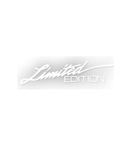Limited Edition Sticker 20 x 4 cm BEyaz Renk 2 Adet
