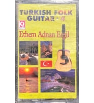 (Plak Değildir KASET tir) Ethem Adnan Ergil Turkish Folk Guitar - 4 Açılmamış Jelatininde Kaset