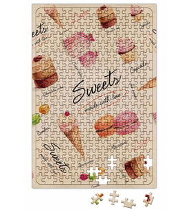 Sweet Cakes Made With Love Puzzle 240 Parça Yapboz