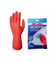 Bulaşık Eldiveni No: 8-8,5 (Kırmızı)