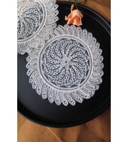 6 Adet Anthemis Chia Gold Krem Bardak Altlığı & Kokteyl Peçetesi