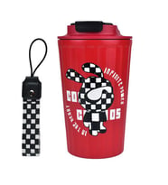 316 L Çelik Kırmızı Tavşan Figür 400 ml Kahve El Termos Mug cin483kr