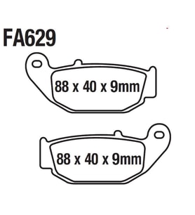 Cf Moto Sr250-450 Nk 250 Arka Fren Disk Balatası (Abs) Fa629
