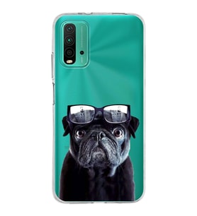 PrintiFy Xiaomi Poco M3 ile Uyumlu 1mm Slim Fit Köpek 3 050f Baskılı Şeffaf  Kılıf