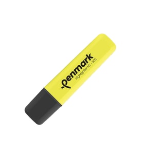 Penmark Pastel Fosforlu İşaretleme Kalemi Limoni Fosforlu Kalem (10 Lu Paket)