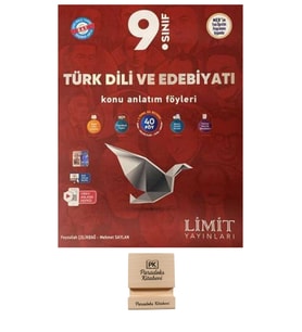 Limit 9. Sınıf Türk Dili ve Edebiyatı Maarif Konu Anlatım Föyü ve Telefon Standı