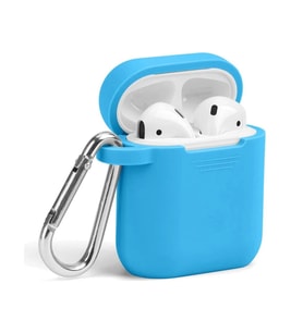 E2M SENSE SİLİKON AIRPODS 1-2 KILIF GÖK MAVİSİ