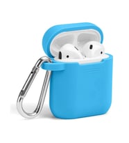 E2M SENSE SİLİKON AIRPODS 1-2 KILIF GÖK MAVİSİ