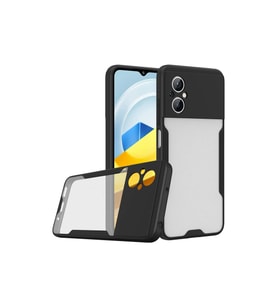 Xiaomi Poco M5 Kılıf Platin Silikon - Siyah
