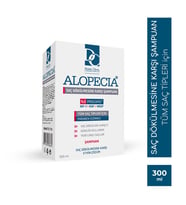 Alopecia Anti Hair Loss Shampoo, Alopecia Saç Dökülmesine Karşı Saç Bakım Şampuanı 300 Ml