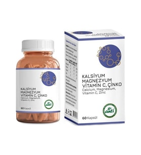 Anti MASC Kalsiyum & Magnezyum & Vitamin-C & Çinko 60 Kapsül
