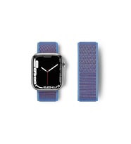 Watch 42Mm Hasırlı Cırtcırtlı Kordon - Mor