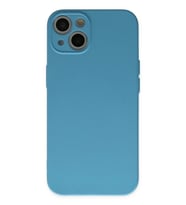 Durukar® iPhone 13 Mini Kılıf Nano içi Kadife Silikon - Mavi