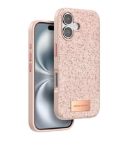 iPhone 16 Bright Simli Kapak - Pembe