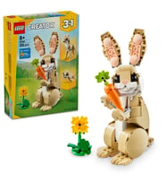 Nessiworld  LEGO Creator 3’ü 1 Arada Sevimli Tavşan Oyun Seti 31162