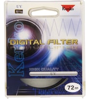 U.V.-Protector, Fotoğraf Makinesi Için Koruyucu Filtre, 72mm, Siyah