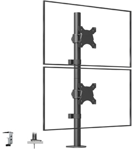Lexroo Masa Üstü Çift Monitör Standı, 15" - 33" Uyumlu, VESA, Z002