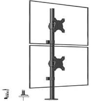 Lexroo Masa Üstü Çift Monitör Standı, 15" - 33" Uyumlu, VESA, Z002