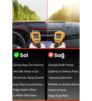 TOYOTA YARİS (2011-2020) Torpido Örtüsü Çatlama ve Isıya Karşı Tam Koruma Oto Aksesuar B71