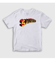Presmono Unisex Çocuk Beyaz Salsero Salsa Dans Dance T-Shirt 466753tt