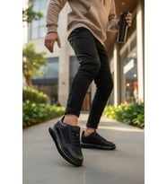 Enoch Erkek Alex Model Sneaker Kalın Tabanlı Oversize Model Lüks ve Tok Görünüm