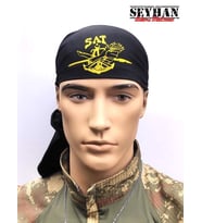SAT Komandosu Siyah Bandana