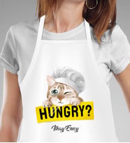Kişiye Özel Chef- Aşçı Kedi Sever Mutfak Önlüğü