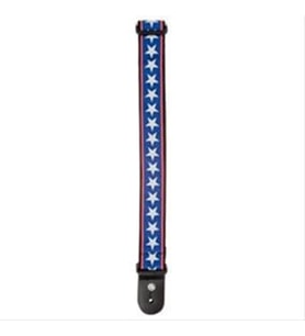 Planet Waves 50A10 Gitar Askısı Stars & Stripes (5 cm)  Amerikan Bayrağı - Canlı Renkler - Rahat